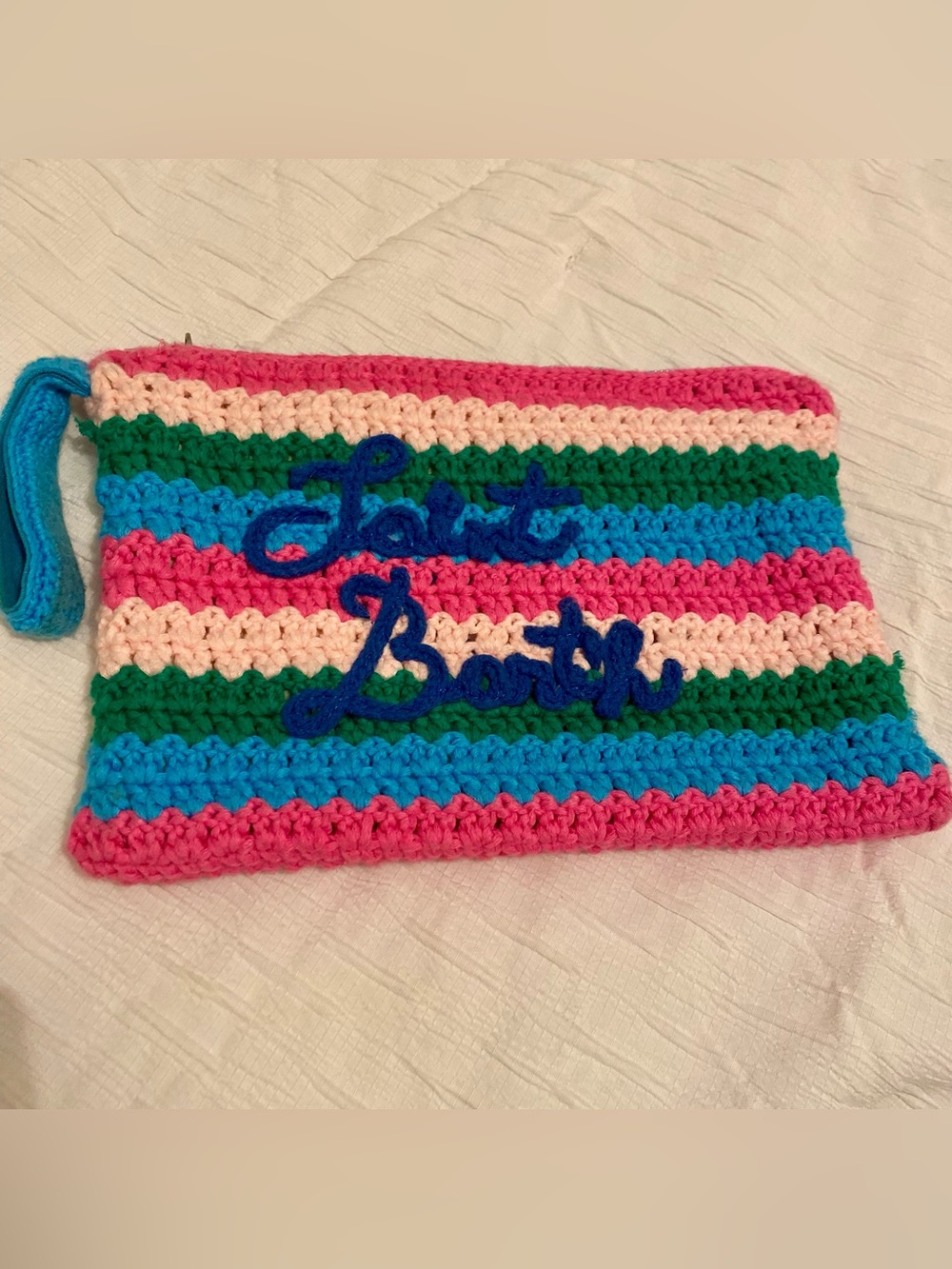 MC2 SAINT BARTH POCHETTE DONNA PARISIENNE CROCHET